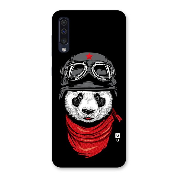 Cool Panda Soldier Art Back Case for Galaxy A50