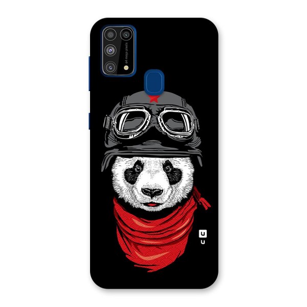 Cool Panda Soldier Art Back Case for Galaxy M31
