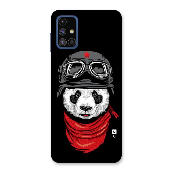 Cool Panda Soldier Art Back Case for Galaxy M51