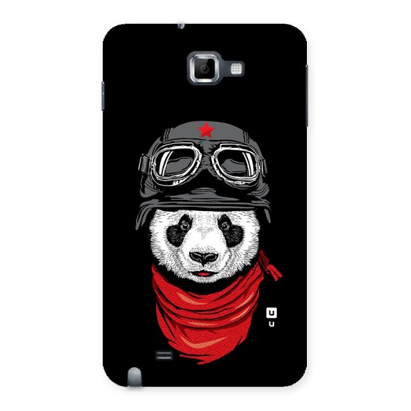 Cool Panda Soldier Art Back Case for Galaxy Note