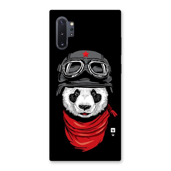 Cool Panda Soldier Art Back Case for Galaxy Note 10 Plus