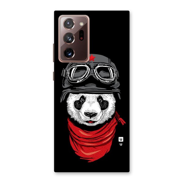 Cool Panda Soldier Art Back Case for Galaxy Note 20 Ultra