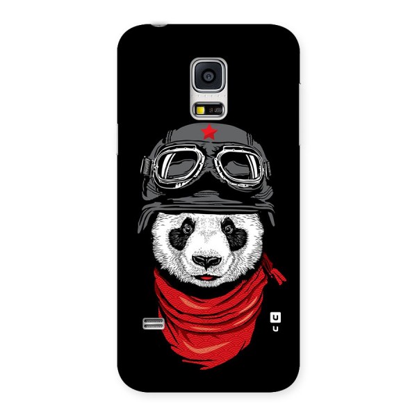 Cool Panda Soldier Art Back Case for Galaxy S5 Mini