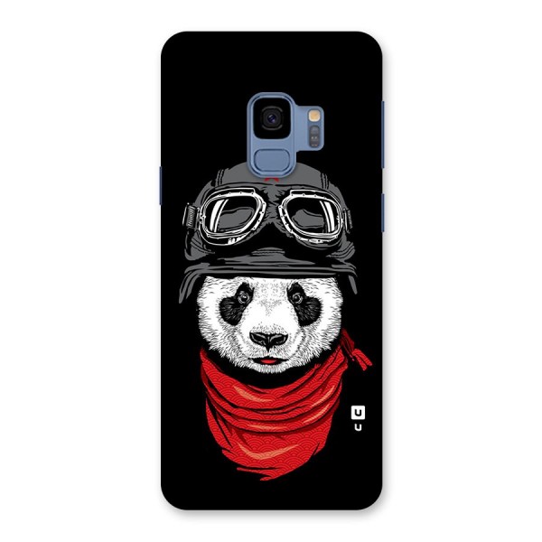 Cool Panda Soldier Art Back Case for Galaxy S9