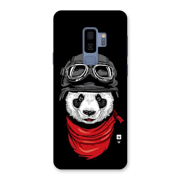 Cool Panda Soldier Art Back Case for Galaxy S9 Plus