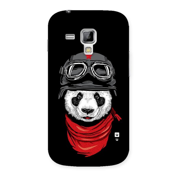 Cool Panda Soldier Art Back Case for Galaxy S Duos