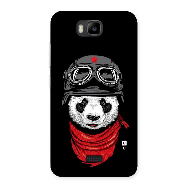 Cool Panda Soldier Art Back Case for Honor Bee