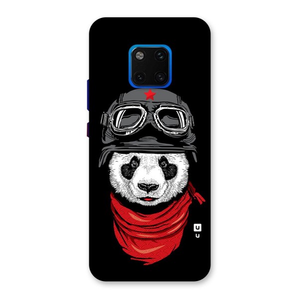Cool Panda Soldier Art Back Case for Huawei Mate 20 Pro