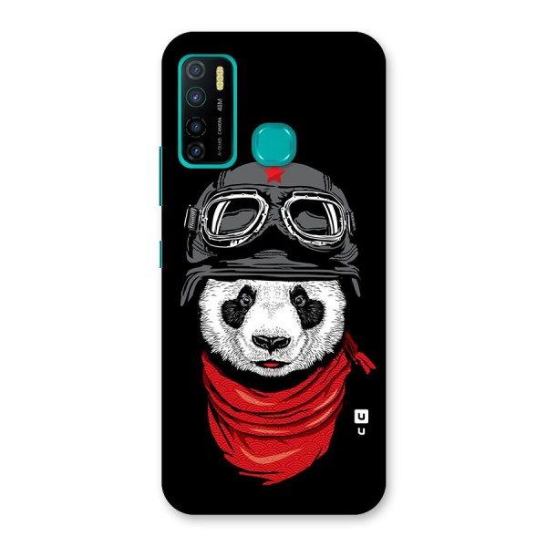 Cool Panda Soldier Art Back Case for Infinix Hot 9 Pro