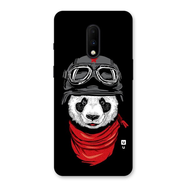Cool Panda Soldier Art Back Case for OnePlus 7