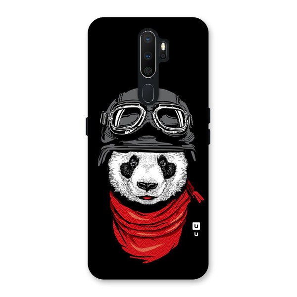 Cool Panda Soldier Art Back Case for Oppo A5 (2020)