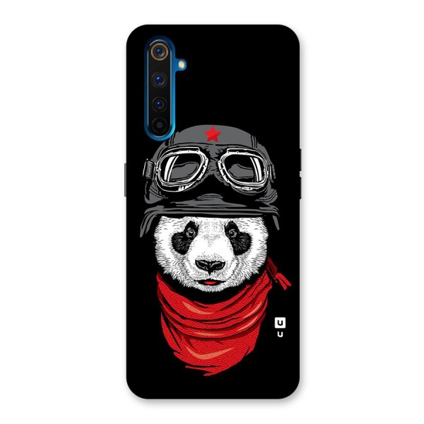 Cool Panda Soldier Art Back Case for Realme 6 Pro