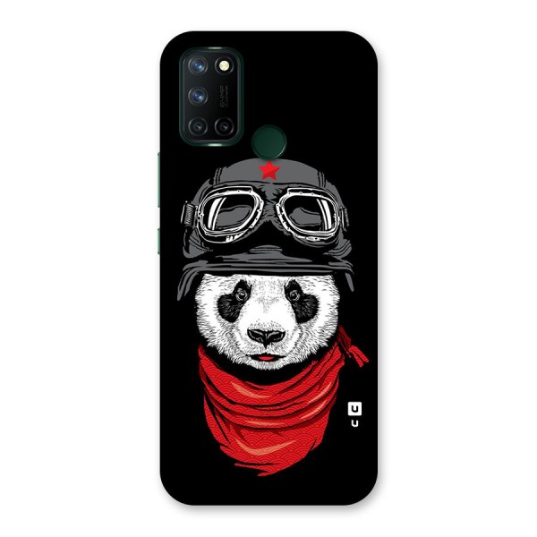 Cool Panda Soldier Art Back Case for Realme 7i