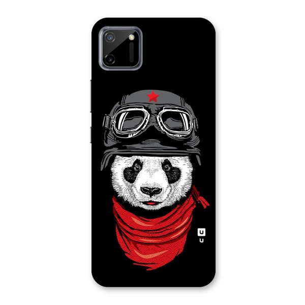 Cool Panda Soldier Art Back Case for Realme C11
