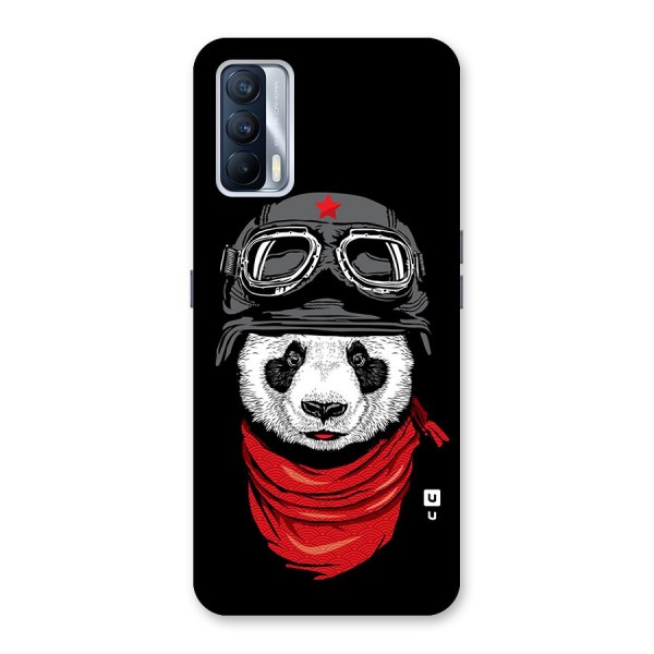 Cool Panda Soldier Art Back Case for Realme X7