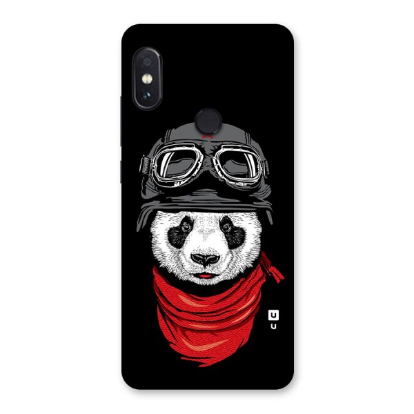 Cool Panda Soldier Art Back Case for Redmi Note 5 Pro