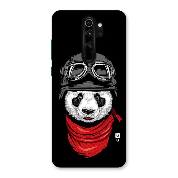 Cool Panda Soldier Art Back Case for Redmi Note 8 Pro