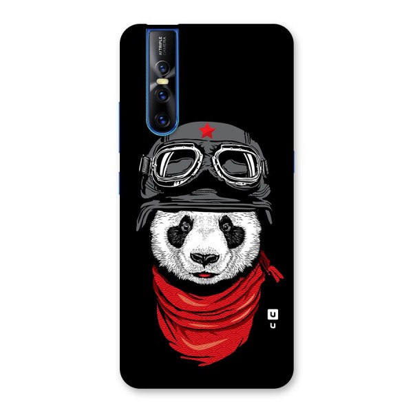 Cool Panda Soldier Art Back Case for Vivo V15 Pro