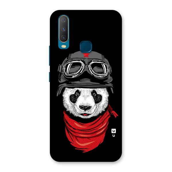 Cool Panda Soldier Art Back Case for Vivo Y15