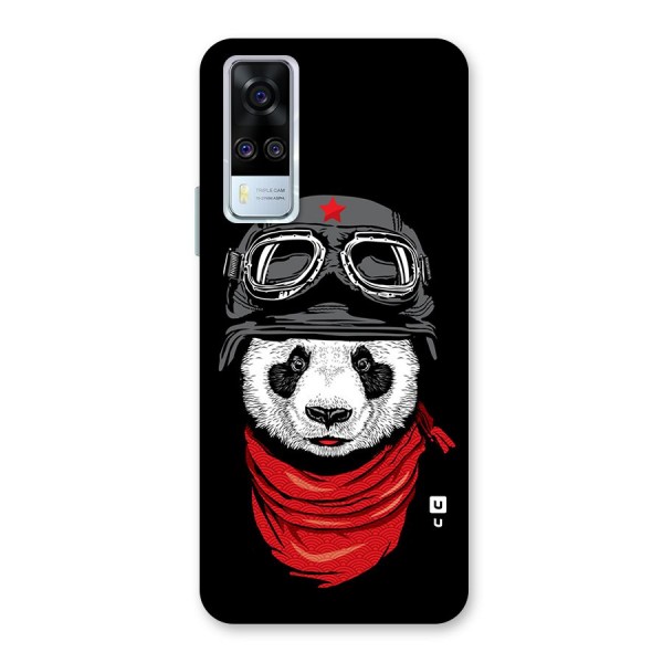 Cool Panda Soldier Art Back Case for Vivo Y51A