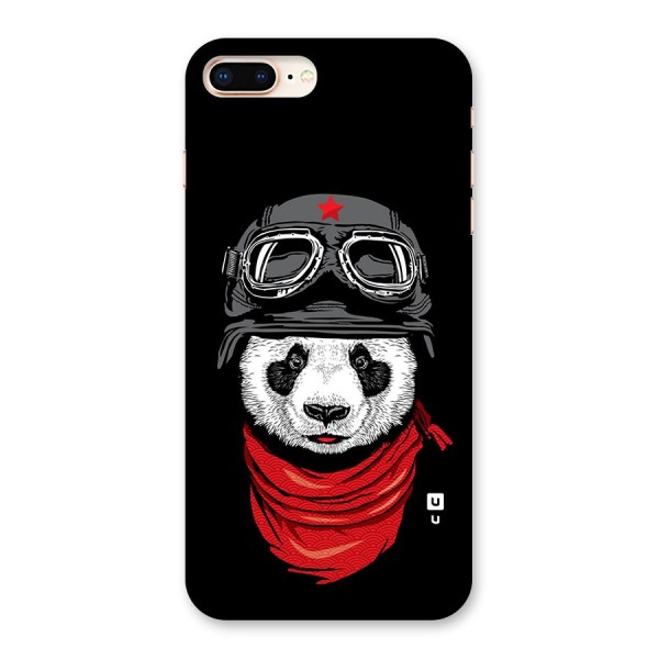 Cool Panda Soldier Art Back Case for iPhone 8 Plus