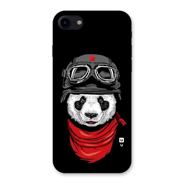 Cool Panda Soldier Art Back Case for iPhone SE 2020
