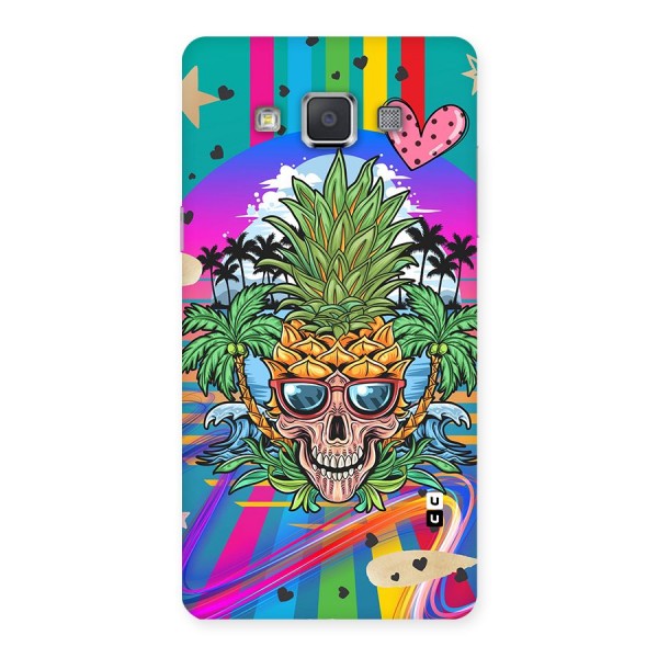 Cool Pineapple Skull Back Case for Galaxy Grand 3