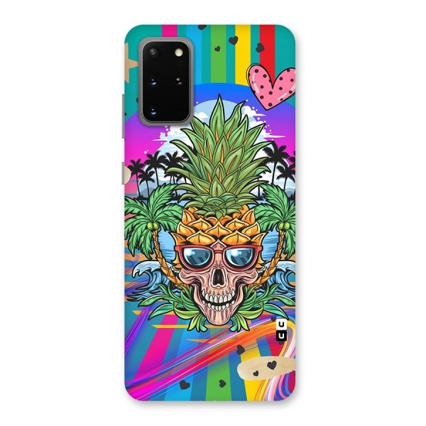 Cool Pineapple Skull Back Case for Galaxy S20 Plus