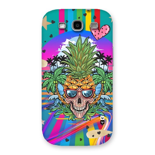 Cool Pineapple Skull Back Case for Galaxy S3