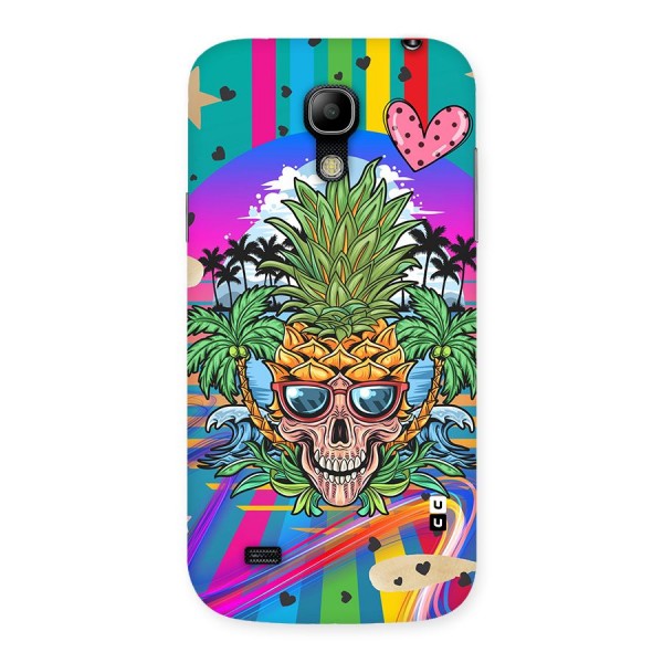 Cool Pineapple Skull Back Case for Galaxy S4 Mini