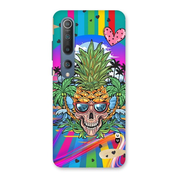 Cool Pineapple Skull Back Case for Mi 10