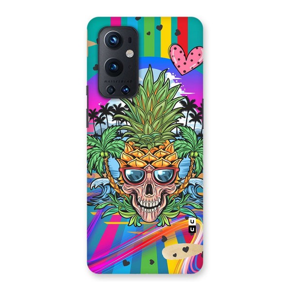 Cool Pineapple Skull Back Case for OnePlus 9 Pro