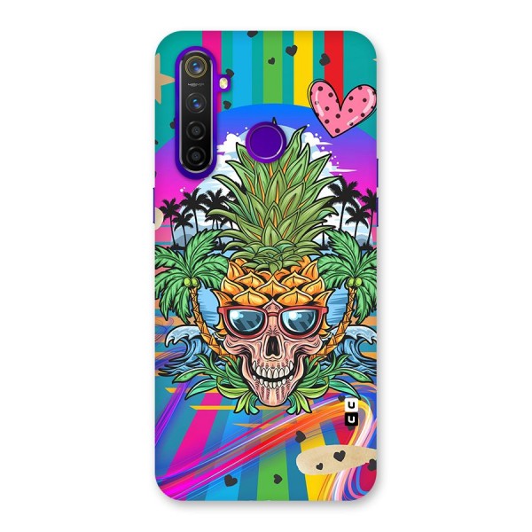 Cool Pineapple Skull Back Case for Realme 5 Pro