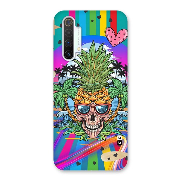 Cool Pineapple Skull Back Case for Realme X3 SuperZoom