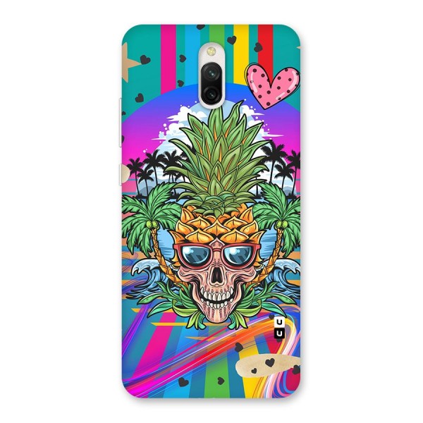 Cool Pineapple Skull Back Case for Redmi 8A Dual