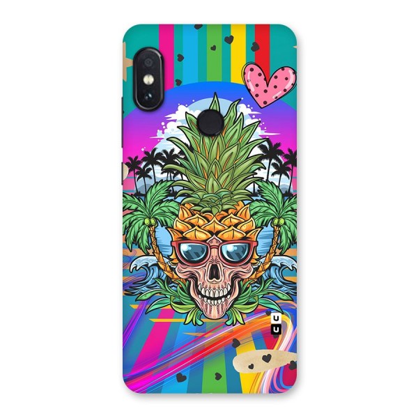 Cool Pineapple Skull Back Case for Redmi Note 5 Pro