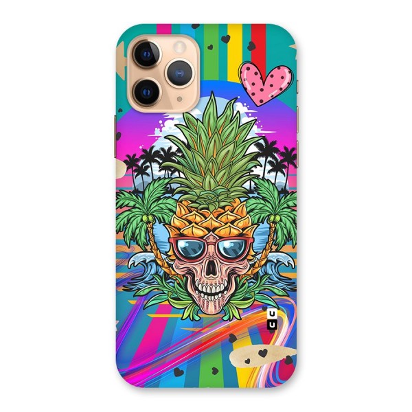 Cool Pineapple Skull Back Case for iPhone 11 Pro