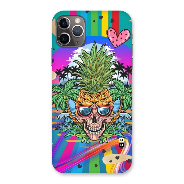 Cool Pineapple Skull Back Case for iPhone 11 Pro Max