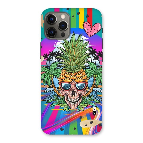 Cool Pineapple Skull Back Case for iPhone 12 Pro Max