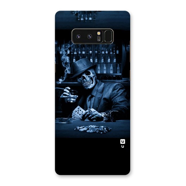 Cool Skull Cards Back Case for Galaxy Note 8
