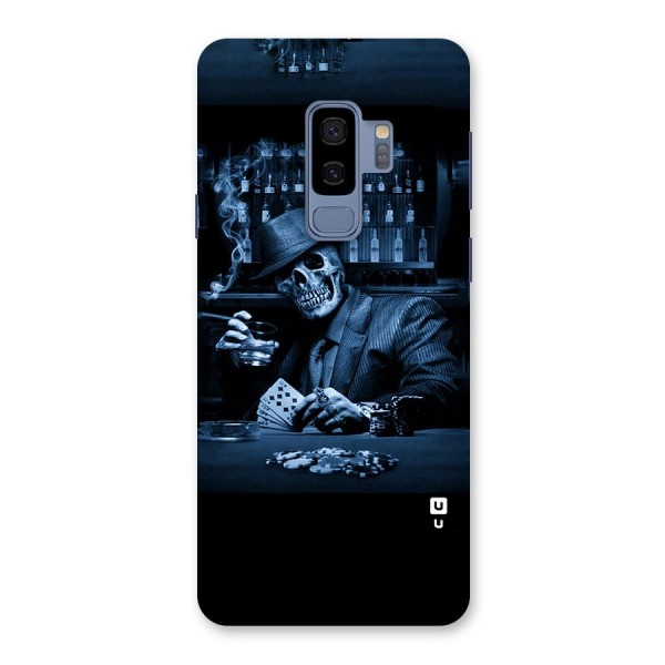 Cool Skull Cards Back Case for Galaxy S9 Plus