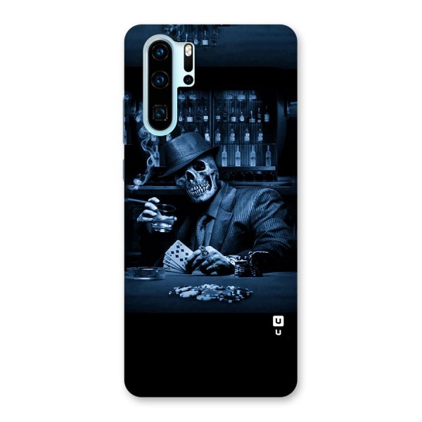 Cool Skull Cards Back Case for Huawei P30 Pro