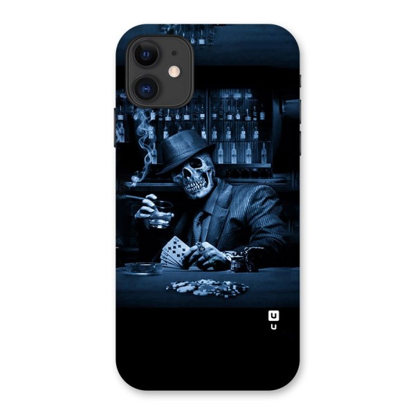 Cool Skull Cards Back Case for iPhone 11