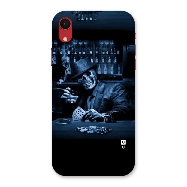 Cool Skull Cards Back Case for iPhone XR