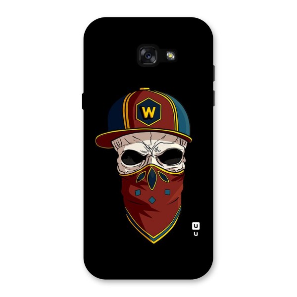 Cool Skull Mask Cap Back Case for Galaxy A7 (2017)