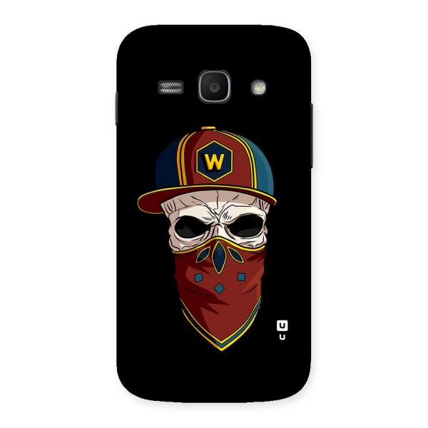 Cool Skull Mask Cap Back Case for Galaxy Ace 3