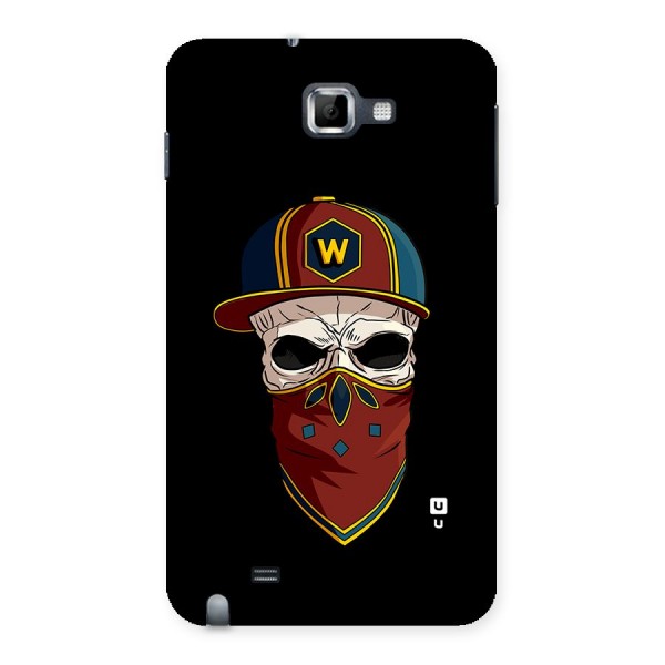 Cool Skull Mask Cap Back Case for Galaxy Note