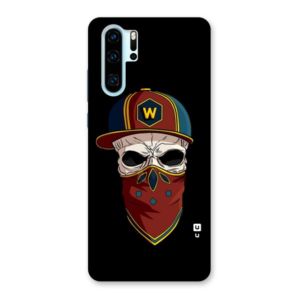 Cool Skull Mask Cap Back Case for Huawei P30 Pro