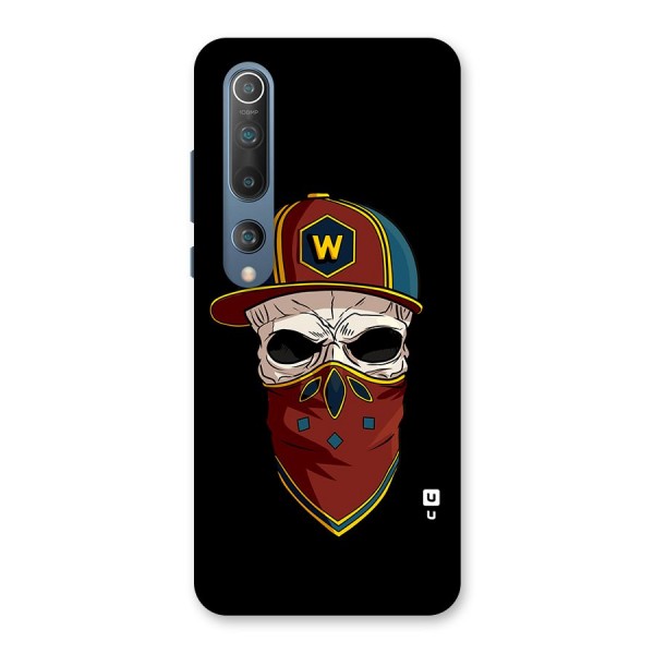 Cool Skull Mask Cap Back Case for Mi 10