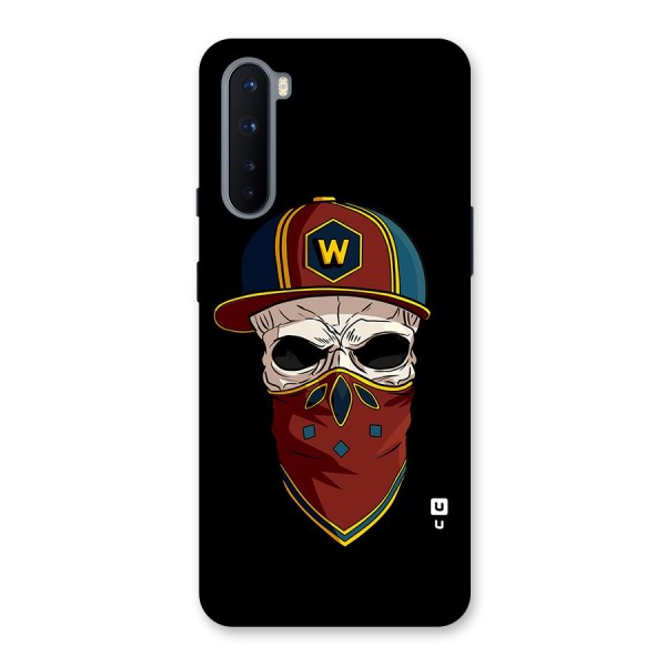 Cool Skull Mask Cap Back Case for OnePlus Nord